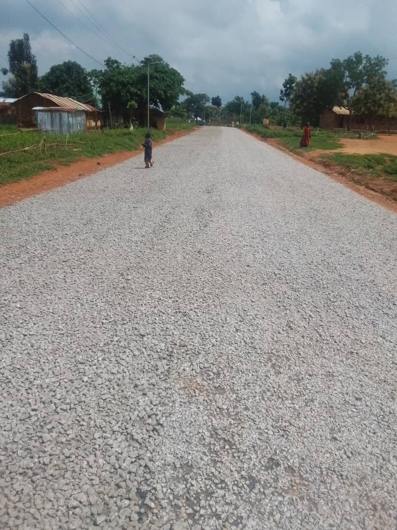 Rural Feeder Road Construction & Crushed Stone Base